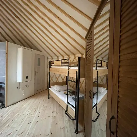 Luksusowy namiot Duża Woda Glamping Dąbrówno